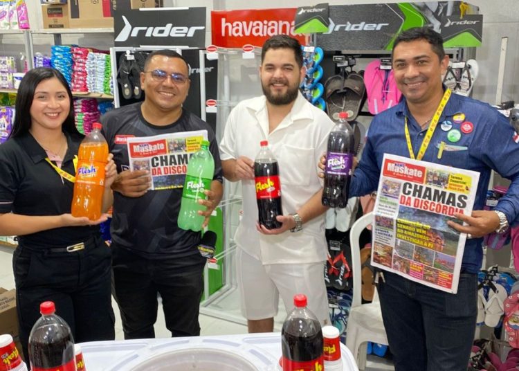 Mercadinho Nascimento abastecido com Flesh Cola