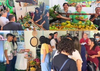 A exemplo da primeira edição realizada em 2023, a iniciativa proporcionará um ambiente de interação entre produtores, investidores, compradores e instituições de apoio como forma de contribuir para o fortalecimento de diversas cadeias produtivas da região (Fotomontagem: colaboração de Emilly Souza/Suframa - Fotos: Divulgação/Suframa)