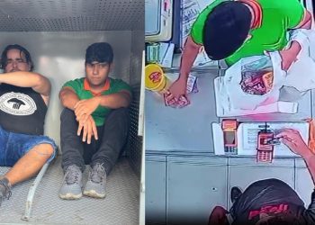 Operador de caixa e cúmplice são flagrados furtando quase R$ 10 mil em mercadorias