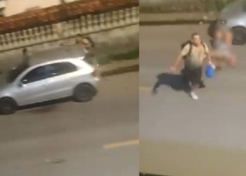 Vídeo mostra sargento realizando disparos e deixando a ex ferida na Cidade Nova