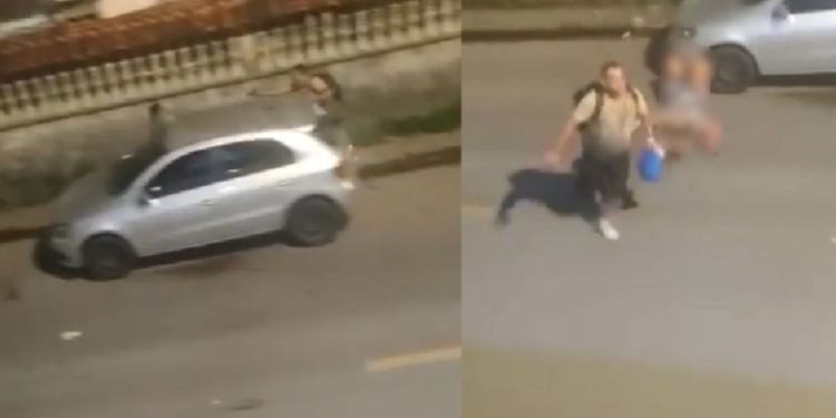 Vídeo mostra sargento realizando disparos e deixando a ex ferida na Cidade Nova