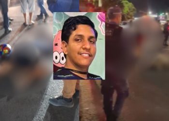 Motociclista morre em Manaus após carro subir em canteiro e atingi-lo