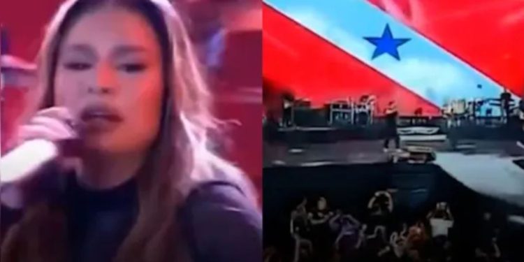 Simone Mendes pede desculpas após exibir bandeira do Pará em show em Manaus