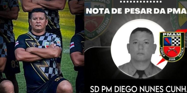 Durante partida de futebol, PM passa mal e acaba morrendo em Manaus