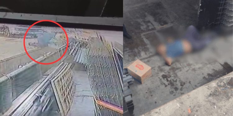 Vídeo mostra momento que trabalhador sofre queda violenta no porto de Manaus