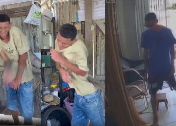 "Não vou roubar mais não": Depois de assaltar salão, bandido chora no tribunal do crime; VÍDEO