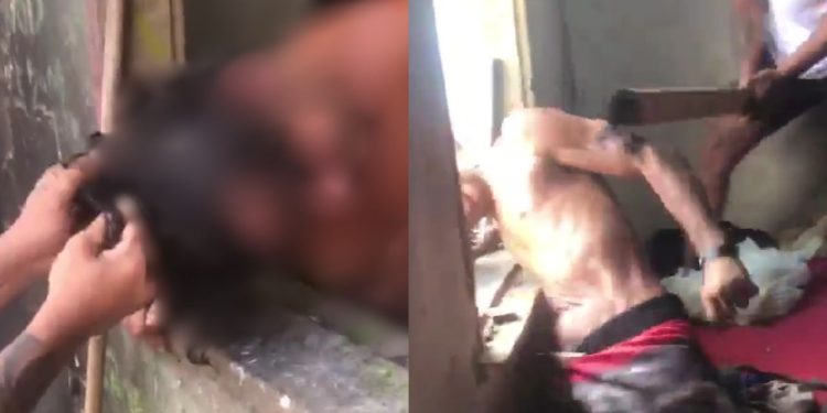 "Quebrou o braço": vídeo mostra homem sendo t0rturado no Jorge Teixeira