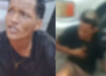 “Puxou o cabelo dela?”: vídeo mostra homem sendo pego por roubar jovem em Manaus