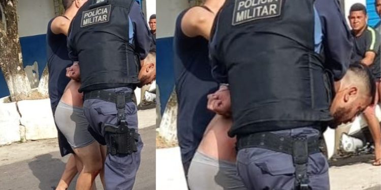 Em surto, homem bate em idoso e tenta dar socos em delegado em Maués