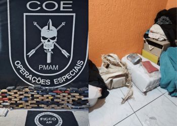 Encontrados mais de 140 quilos de maconha em porta-malas