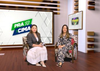 Consultora de Imagem Thaís Costa no programa Pra Cima