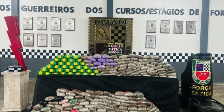 Maconheiro escondeu droga no pneu de carreta