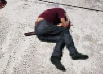 Agrediu esposa e os vizinhos revoltados deram lambada no agressor; sentiu como é “bom”