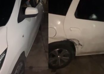 Trio capota carro após atirar em taxista e é preso