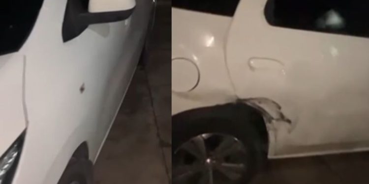 Trio capota carro após atirar em taxista e é preso