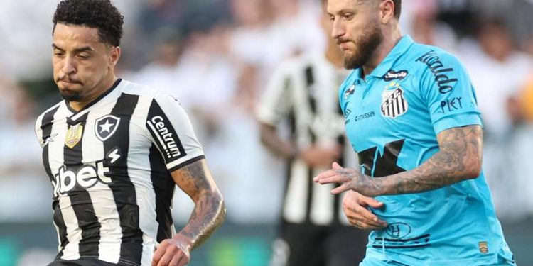 Botafogo e Santos se enfrentam em duelo decisivo pelo Brasileirão