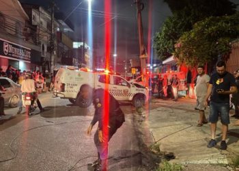 DE CARA NO POSTE – Policial acaba ferido após perseguir pilantra