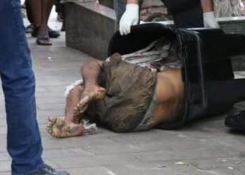 Desovado no Centro – Vítima era catador de latinhas