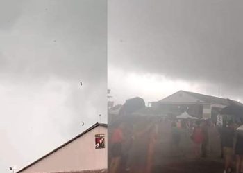 VADE RETRO – Temporal provocou destelhamentos e pânico na Base Aérea