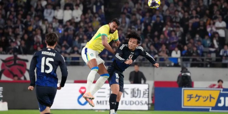 Primeira derrota do Brasil para o Japão; 3 a 2 de virada