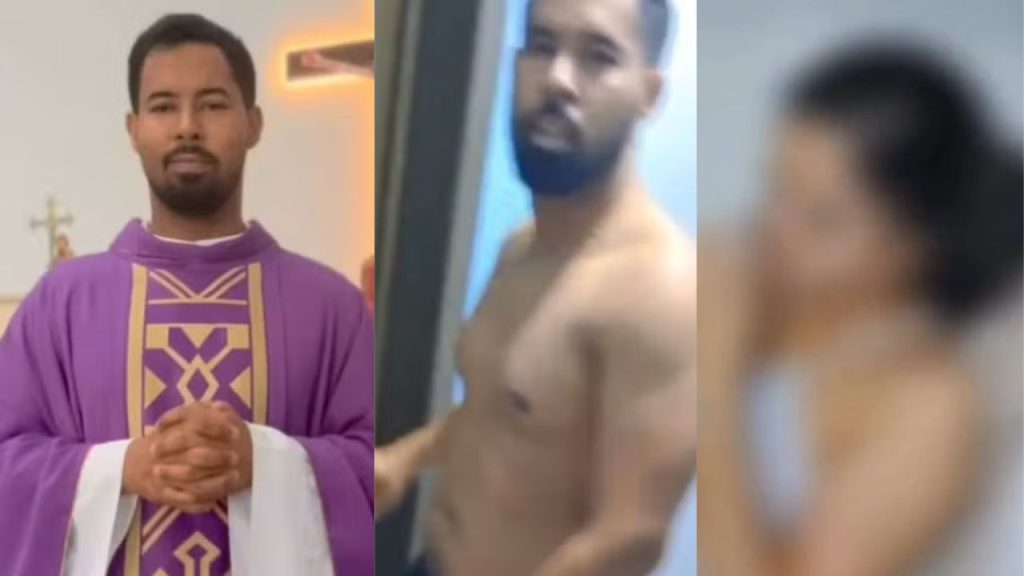 Padre é flagrado 'furunfando' com esposa de fiel em casa paroquial