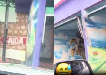 “Tão brincando diferente”: PM resolve briga de casal em motel em Manaus; VÍDEO
