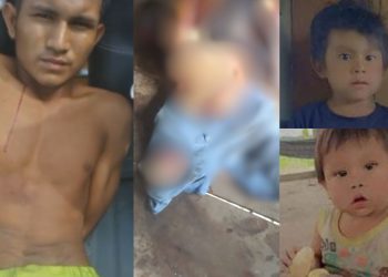 Em vídeo, rapaz confessa que esquartejou irmãos de 5 e 2 anos a mando do tio no Amazonas