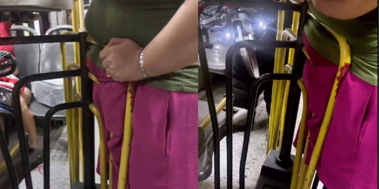 Vídeo: Ao passar pela catraca, passageira fica engatada em Manaus