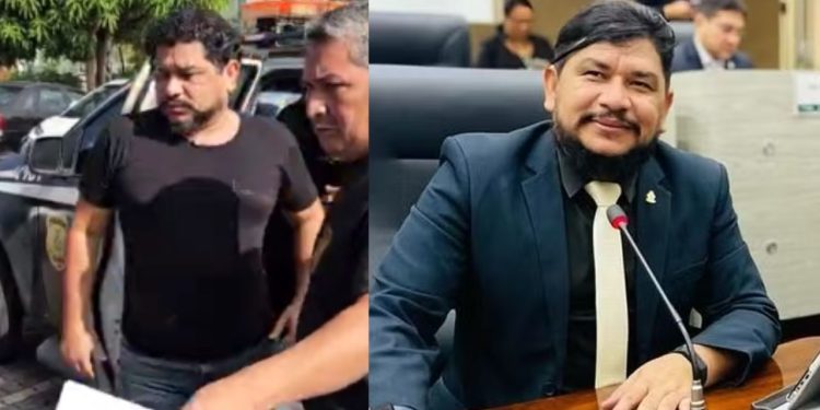 Depois de passar por audiência de custódia, juiz decide manter vereador de Manaus preso