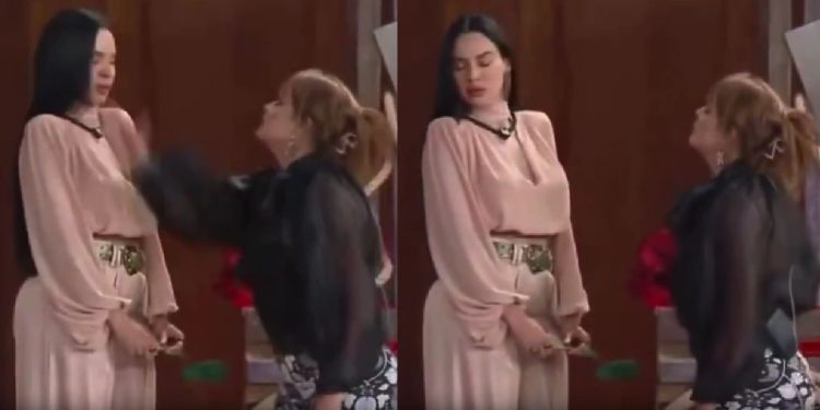 Em A Fazenda, Gaby Spanic dá tapa na amazonense Tamires e desiste do reality