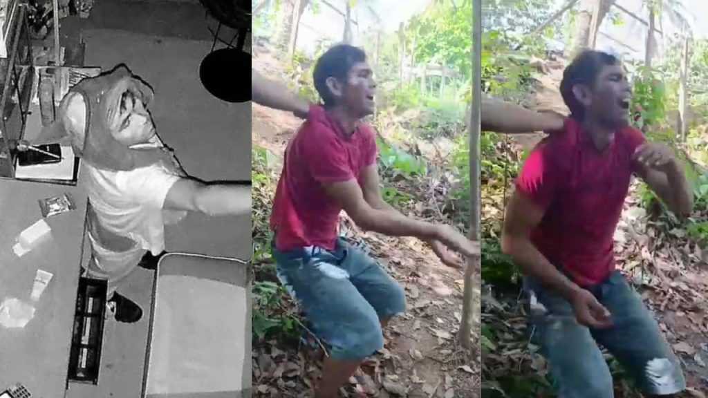 Vulgo 'Sujo' leva pauladas de facção por furtar em Itapiranga: "ai, meu ovo"
