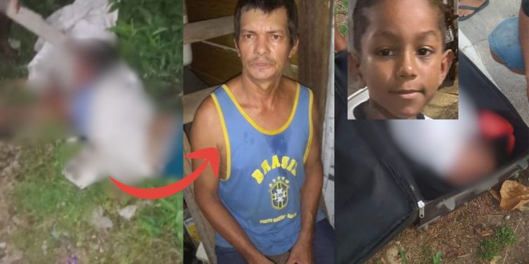 Veja o que a população fez com o homem acusado de ter matado menino de 6 anos