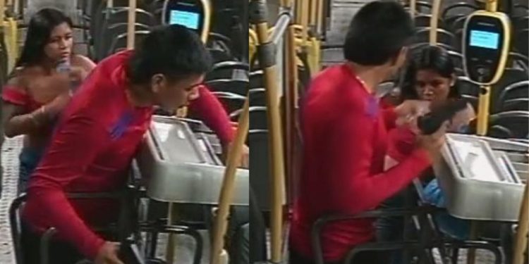 Juntos até no crime: Casal da bandidagem é procurado por roubo na linha 560