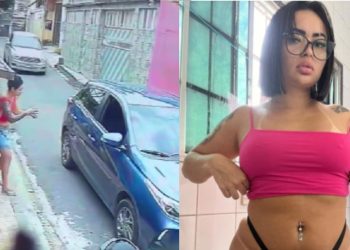 Vídeo: Criadora de conteúdo adulto de Manaus denuncia ex por ameaça com arma: “veio na porta”
