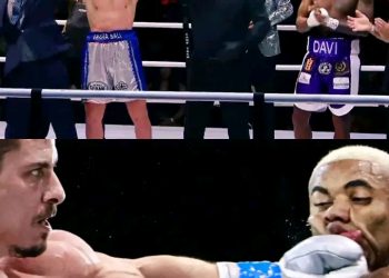 CAIU DE PODRE – Ex BBB, David Brito leva muito ‘côro’ no Fight Music Show 7