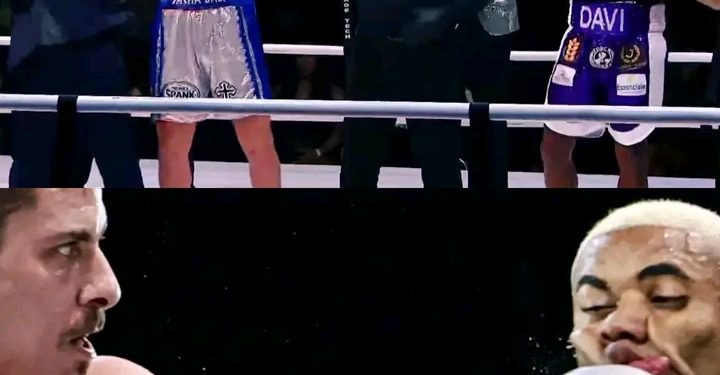 CAIU DE PODRE – Ex BBB, David Brito leva muito ‘côro’ no Fight Music Show 7