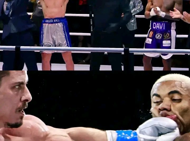 CAIU DE PODRE – Ex BBB, David Brito leva muito ‘côro’ no Fight Music Show 7