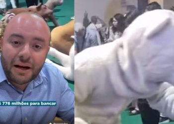 Deputado gera polêmica ao fazer crítica sobre pessoas fantasiadas de animais na COP-30. VÍDEO
