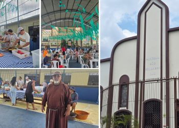 Paróquia São Francisco de Assis faz ação solidária no “Dia do Pobre”