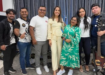 Banda Unção & Glória no Troféu Pra Cima