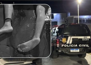 Dupla é presa suspeita de executar jovem com tornozeleira eletrônica