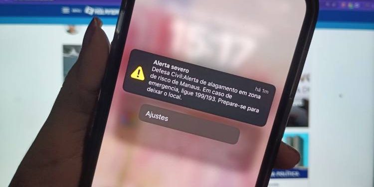 Temporal em Manaus: cidade entra em estado de atenção nesta segunda-feira