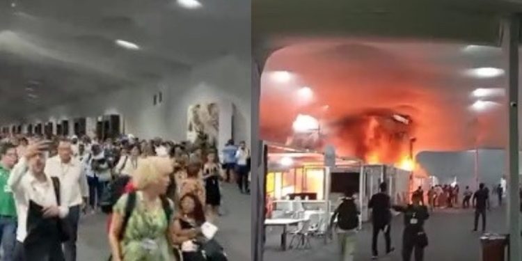 Incêndio na COP30 deixa 21 atendidos e 9 seguem sob cuidados