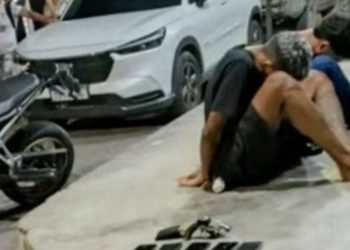 Faziam arrastão no Centro de cara limpa; homens foram presos