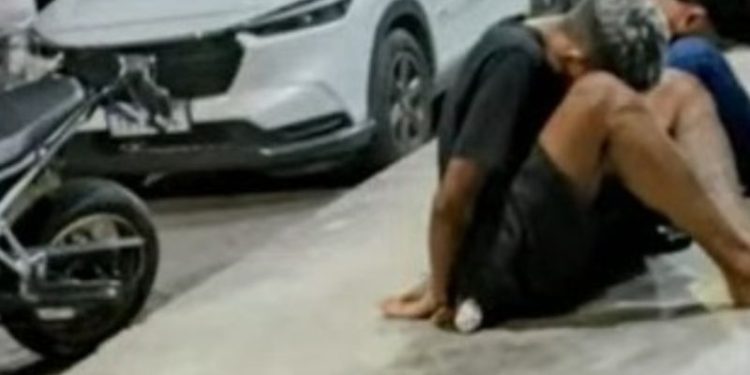 Faziam arrastão no Centro de cara limpa; homens foram presos