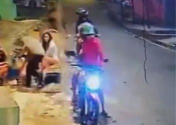 Bandidos saem nas carreiras após serem recebidos a tiros