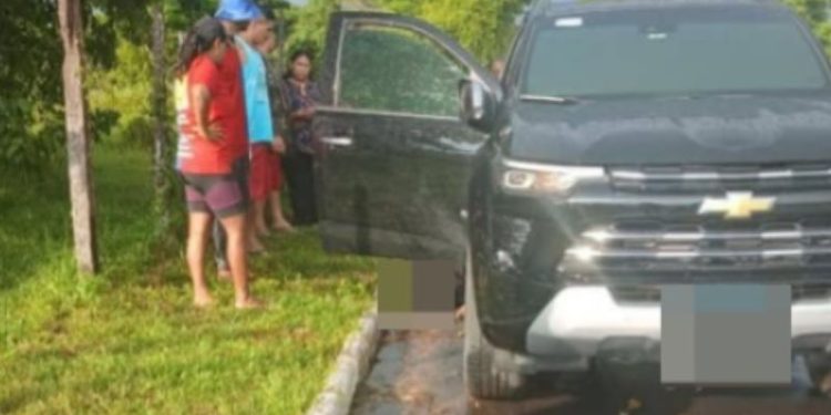 Estelionatário foi executado e o corpo deixado ao lado do próprio carro