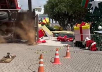“Papai Noel” o operador do guindaste que desabafou e matou um trabalhador, foi preso
