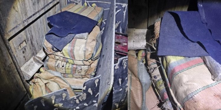 Encontrados 210 quilos de maconha escondidos em bote