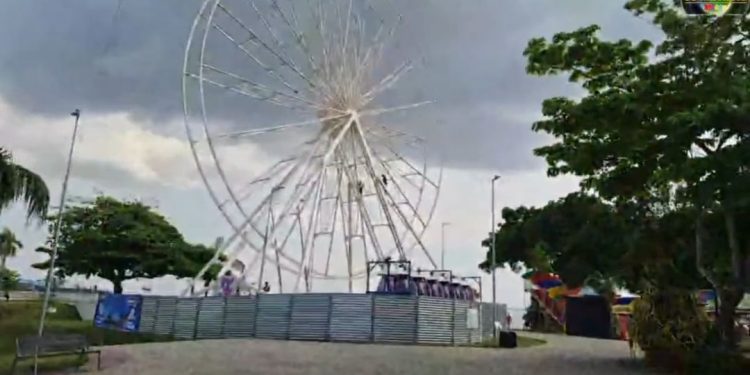 Manaus ganha uma nova atração turística na Ponta Negra: A Roda-Gigante!